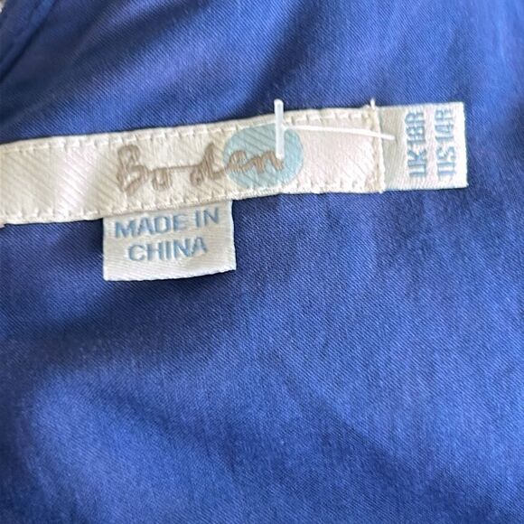 BODEN SLEEVELESS EMBROIDERED DRESS - Picture 9 of 9